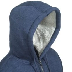 Cornerstone Jackets: Men's Sherpa-Lined Heavyweight Fleece Hooded Jacket CS625 NVY -Workingperson Deals Shirts Store corner stone cs625 h 01