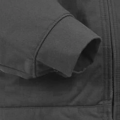 Red Kap Men's CSJT22 CHR Charcoal Slash Pocket Jacket -Workingperson Deals Shirts Store csjt22 sleeve view