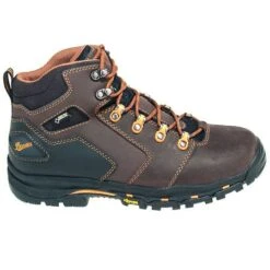Danner Boots: Men's 13858 Brown Waterproof Vicious Work Boots -Workingperson Deals Shirts Store danner 13858 o 01 1