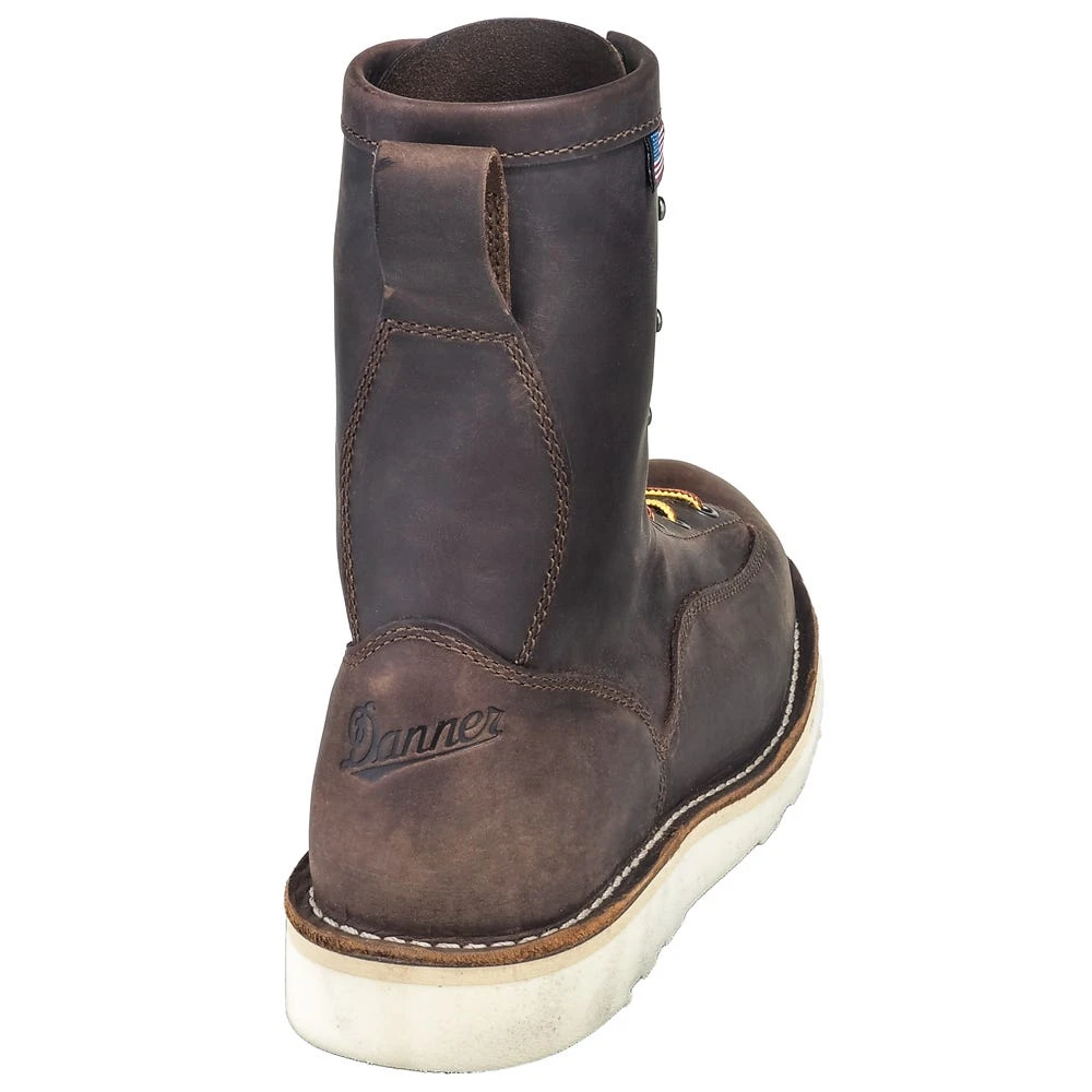 Danner Boots: Men's 15556 USA-Made Brown EH Bull Run Work Boots 7 Danner Boots: Men's 15556 USA-Made Brown EH Bull Run Work Boots - Image 7