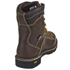 Danner Boots: Men's 17305 Brown Quarry USA Made Waterproof Boots -Workingperson Deals Shirts Store danner 17305 b 01