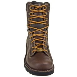 Danner Boots: Men's 17305 Brown Quarry USA Made Waterproof Boots -Workingperson Deals Shirts Store danner 17305 f 01