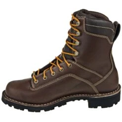 Danner Boots: Men's 17305 Brown Quarry USA Made Waterproof Boots -Workingperson Deals Shirts Store danner 17305 i 01