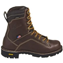 Danner Boots: Men's 17305 Brown Quarry USA Made Waterproof Boots -Workingperson Deals Shirts Store danner 17305 o 01