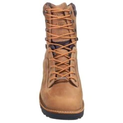 Danner Boots: Men's 17319 Brown Waterproof USA-Made EH Insulated Quarry Boots -Workingperson Deals Shirts Store danner 17319 f 01