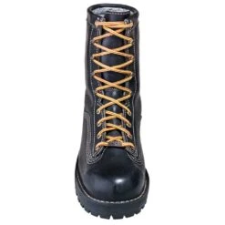 Danner Boots: Men's Black 11500 USA-Made EH Waterproof Super Rain Forest Boots -Workingperson Deals Shirts Store danner no f 01