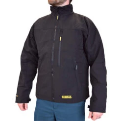 Radians Jacket: Men's DCHJ060 ABD1 Black Dewalt Unisex Soft Shell Heated Jacket 9 Radians Jacket: Men's DCHJ060 ABD1 Black Dewalt Unisex Soft Shell Heated Jacket -Workingperson Deals Shirts Store dchj060ab m3