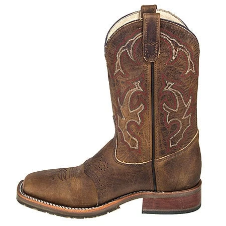 Double H Boots: Men's DH3560 Square Toe USA-Made 11-Inch Cowboy Boots 5 Double H Boots: Men's DH3560 Square Toe USA-Made 11-Inch Cowboy Boots - Image 5