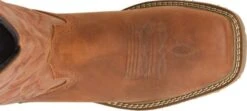 Double H Boots: Men's DH5143 Brown 10" Square Composite Toe Jacob Cowboy Boot -Workingperson Deals Shirts Store dh5143 500xauto top