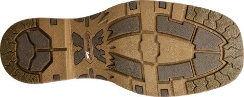 Double H Boots: Men's DH5241 Brown Square Composite Toe 12" Elijah Workflex MAX Cowboy Boot 7 Double H Boots: Men's DH5241 Brown Square Composite Toe 12" Elijah Workflex MAX Cowboy Boot - Image 7