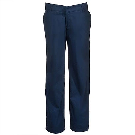 Dickies Pants: Women's FP321 DN Dark Navy Relaxed Fit Cotton Stretch Pants 2 Dickies Pants: Women's FP321 DN Dark Navy Relaxed Fit Cotton Stretch Pants - Image 2
