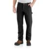 Carhartt Pants: Men's 103334 BLK Black Rugged Flex Relaxed Fit Duck Double-Front Utility Work Pant