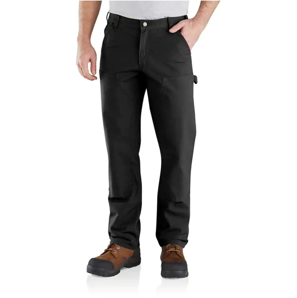 Carhartt Pants: Men's 103334 BLK Black Rugged Flex Relaxed Fit Duck Double-Front Utility Work Pant 1 Carhartt Pants: Men's 103334 BLK Black Rugged Flex Relaxed Fit Duck Double-Front Utility Work Pant