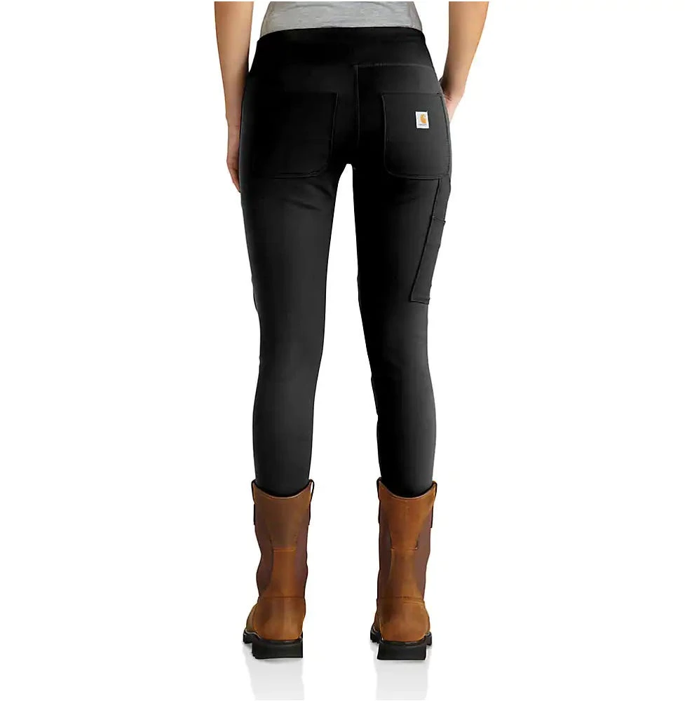 Carhartt Pants: Women's 102482 N04 Black Black Force Utility Leggings 2 Carhartt Pants: Women's 102482 N04 Black Black Force Utility Leggings - Image 2