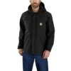 Carhartt Jackets: Men's 104670 BLK Black Storm Defender Loose Fit Heavyweight Jacket