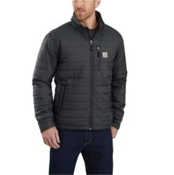 Carhartt Jacket: Men's 102208 029 Shadow Rain Defender Relaxed Fit Lightweight Insulated Jacket