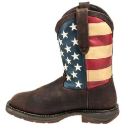 Durango Boots: Men's Steel Toe DB020 American Flag Rebel Cowboy Boots 9 Durango Boots: Men's Steel Toe DB020 American Flag Rebel Cowboy Boots -Workingperson Deals Shirts Store durango 020 i 01