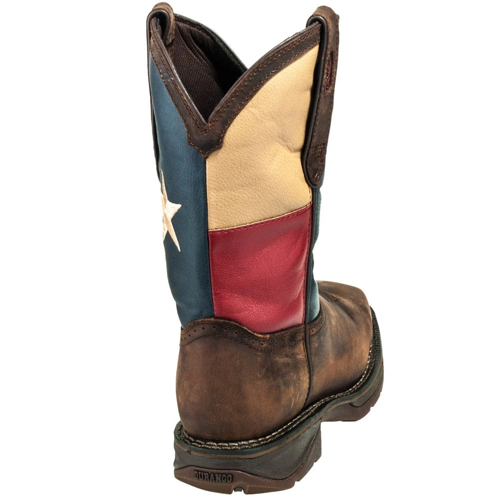 Durango Boots: Men's Steel Toe DB021 EH Texas Flag Cowboy Boots 1 Durango Boots: Men's Steel Toe DB021 EH Texas Flag Cowboy Boots