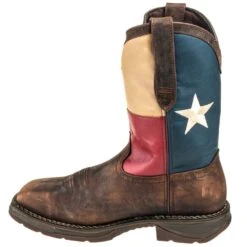 Durango Boots: Men's Steel Toe DB021 EH Texas Flag Cowboy Boots 9 Durango Boots: Men's Steel Toe DB021 EH Texas Flag Cowboy Boots -Workingperson Deals Shirts Store durango db 021 i 01