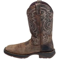 Durango Boots: Men's Brown Rebel DB4343 Steel Toe EH Cowboy Work Boots 9 Durango Boots: Men's Brown Rebel DB4343 Steel Toe EH Cowboy Work Boots -Workingperson Deals Shirts Store durango db4343 i 01