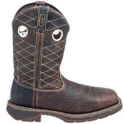 Durango Boots: Men's DB4354 Composite Toe EH Brown Cowboy Work Boots -Workingperson Deals Shirts Store durango db4354 o 01