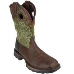 Durango Boots: Men's Brown/Green DDB0177 Maverick XP Waterproof Boots -Workingperson Deals Shirts Store durango ddb0177 1