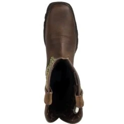 Durango Boots: Men's Brown/Green DDB0177 Maverick XP Waterproof Boots