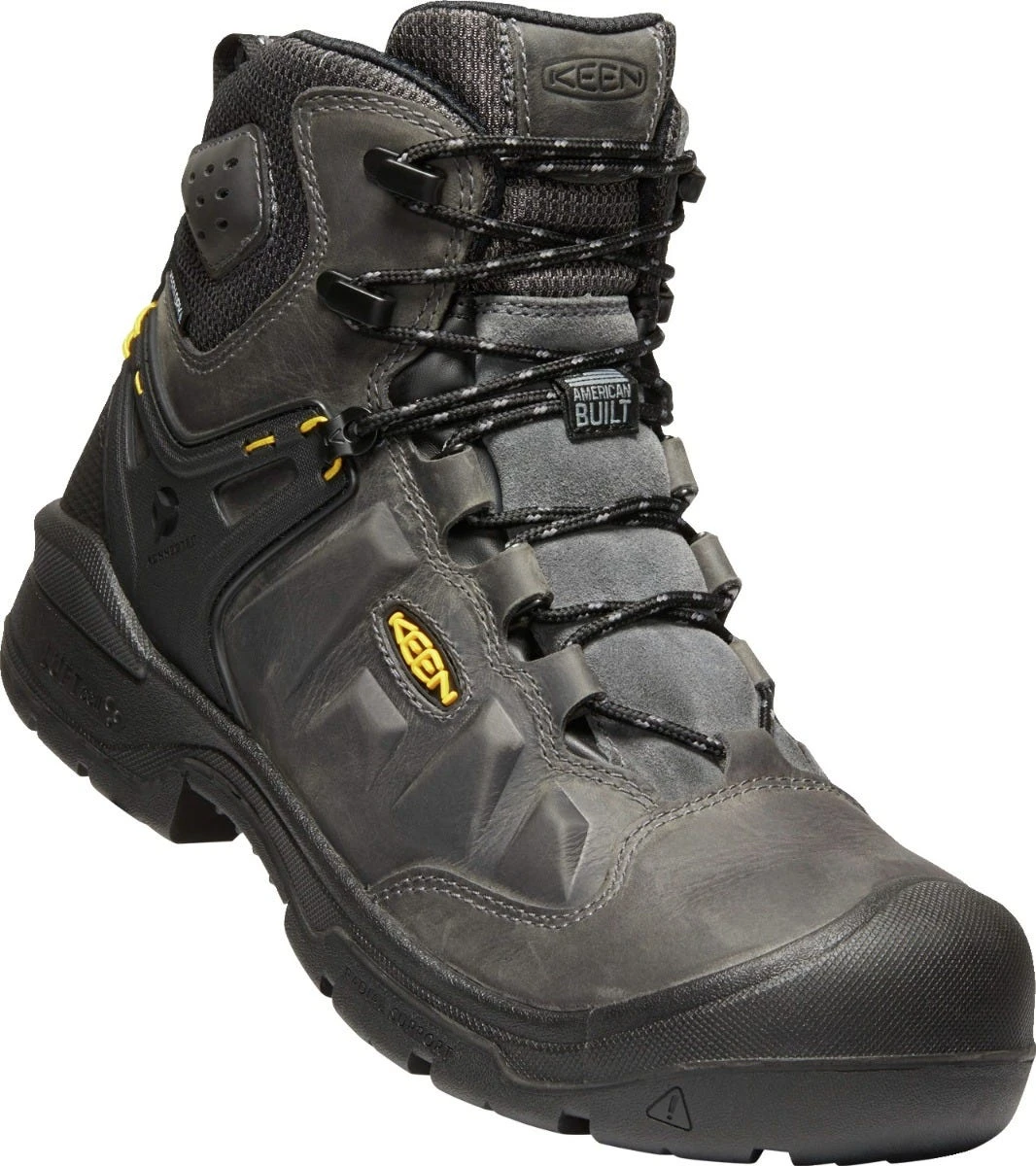 Keen Utility: Men's 1021469 Dover 6" Magnet Black Carbon Fiber Waterproof Work Boot 3 Keen Utility: Men's 1021469 Dover 6" Magnet Black Carbon Fiber Waterproof Work Boot - Image 3