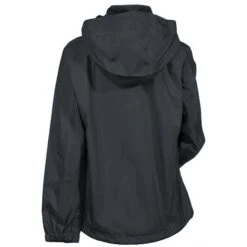 Eddie Bauer Jackets: Women's Waterproof EB551 BLK Black Rain Jacket