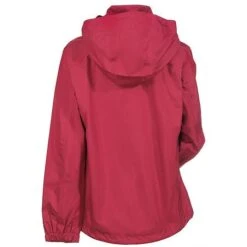 Eddie Bauer Jackets: Women's EB551 RAD Lightweight Red Rain Jacket
