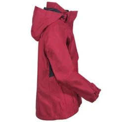Eddie Bauer Jackets: Women's EB551 RAD Lightweight Red Rain Jacket -Workingperson Deals Shirts Store eddie bauer eb551 red r 01