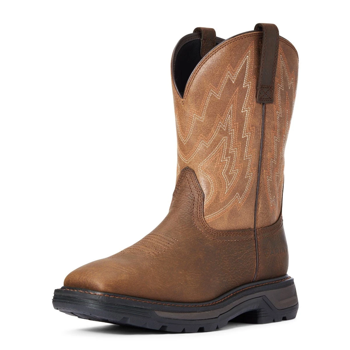 Ariat Boots: Men's 10033963 Rye Brown Big Rig Work Boot 5 Ariat Boots: Men's 10033963 Rye Brown Big Rig Work Boot - Image 5