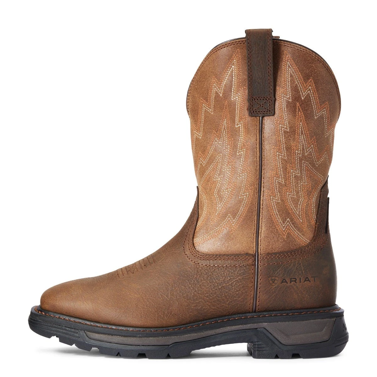 Ariat Boots: Men's 10033963 Rye Brown Big Rig Work Boot 3 Ariat Boots: Men's 10033963 Rye Brown Big Rig Work Boot - Image 3