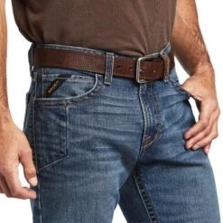 Ariat Rebar Jeans: Men's 10041081 Rico M7 DuraStretch Edge Stackable Straight Leg Jean 10 Ariat Rebar Jeans: Men's 10041081 Rico M7 DuraStretch Edge Stackable Straight Leg Jean -Workingperson Deals Shirts Store f22 mns work 10041081 detail01