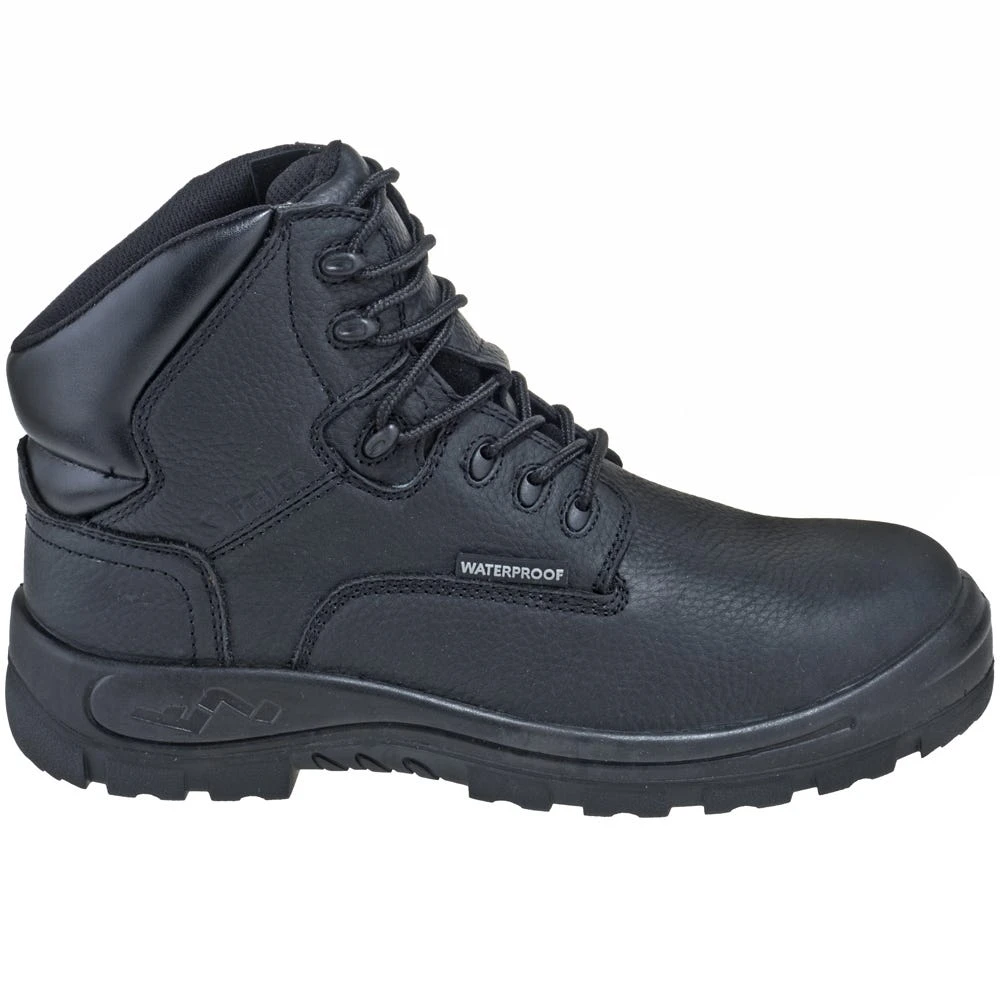 Genuine Grip Boots: Men's 6050 Black Waterproof Composite Toe Poseidon 6-Inch EH Boots 4 Genuine Grip Boots: Men's 6050 Black Waterproof Composite Toe Poseidon 6-Inch EH Boots - Image 4