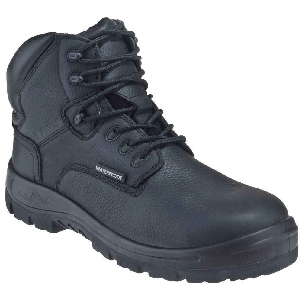 Genuine Grip Boots: Men's 6050 Black Waterproof Composite Toe Poseidon 6-Inch EH Boots 5 Genuine Grip Boots: Men's 6050 Black Waterproof Composite Toe Poseidon 6-Inch EH Boots - Image 5
