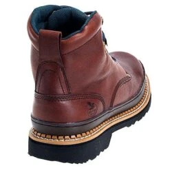 Georgia Boots: Men's Brown G6274 Georgia Giant 6 Inch Work Boots -Workingperson Deals Shirts Store g6274 georgiab 01