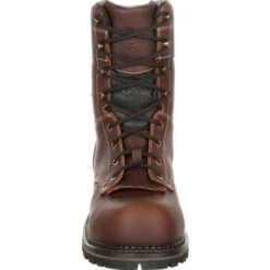 Georgia Boots: Men's GB00236 Brown AMP LT Composite Toe Logger Boots 10 Georgia Boots: Men's GB00236 Brown AMP LT Composite Toe Logger Boots -Workingperson Deals Shirts Store gb00236 3 large