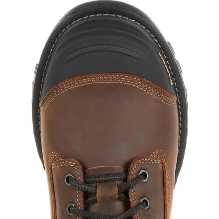 Georgia Boot GB00284 Men's Brown 6" Composite Toe Rumbler Boots 2 Georgia Boot GB00284 Men's Brown 6" Composite Toe Rumbler Boots - Image 2