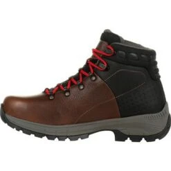 Georgia Boots: Men's GB00397 Brown Black Eagel Trail Waterproof Alloy Toe Hiker Work Boot 10 Georgia Boots: Men's GB00397 Brown Black Eagel Trail Waterproof Alloy Toe Hiker Work Boot -Workingperson Deals Shirts Store gb00397 5 large