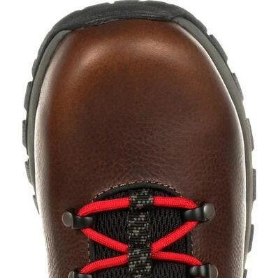 Georgia Boots: Men's GB00397 Brown Black Eagel Trail Waterproof Alloy Toe Hiker Work Boot 3 Georgia Boots: Men's GB00397 Brown Black Eagel Trail Waterproof Alloy Toe Hiker Work Boot - Image 3