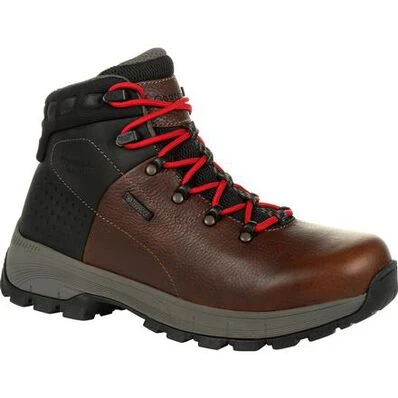 Georgia Boots: Men's GB00397 Brown Black Eagel Trail Waterproof Alloy Toe Hiker Work Boot 2 Georgia Boots: Men's GB00397 Brown Black Eagel Trail Waterproof Alloy Toe Hiker Work Boot - Image 2