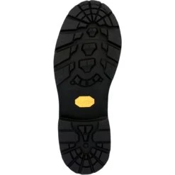 Georgia Boots: Men's GB00603 Black Plain Toe 8" USA Made Logger Waterproof Work Boot -Workingperson Deals Shirts Store gb00603 outsole