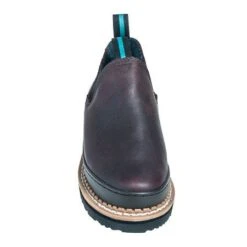 Georgia Boots: Men's Brown GR262 Oil Resistant Giant Romeo Soggy Work Boots -Workingperson Deals Shirts Store georgia g262 f 01