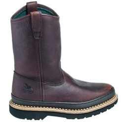 Georgia Boot G4274 Men’s Georgia Giant Brown Pull On Wellington Work Boots -Workingperson Deals Shirts Store georgia g4274 o 01 1