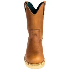 Georgia Boots: Men's G5353 Steel Toe Brown EH Wellington Chemical-Resistant Wedge Boots -Workingperson Deals Shirts Store georgia g5153 f 01