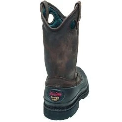 Georgia Boots: Men's Mud Dog Pull-On Wellington Work Boots G5514 -Workingperson Deals Shirts Store georgia g5514 b 01