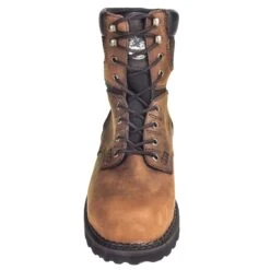 Georgia Boots: Waterproof Steel Toe EH G9334 Men's Dark Brown Brookville Work Boots -Workingperson Deals Shirts Store georgia g9334 f 01