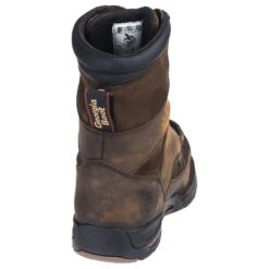 Georgia Boots: Waterproof 8-Inch Men's G9453 Brown Moc-Toe Athens Work Boots -Workingperson Deals Shirts Store georgia g9453 b 01