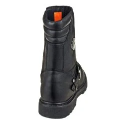 Harley Davidson Boots: Men's Black 95194 Booker Side Zip Boots -Workingperson Deals Shirts Store harley davidson d95194 t 01 2